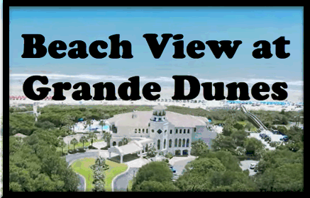 Beach View at Grande Dunes in Myrtle Beach